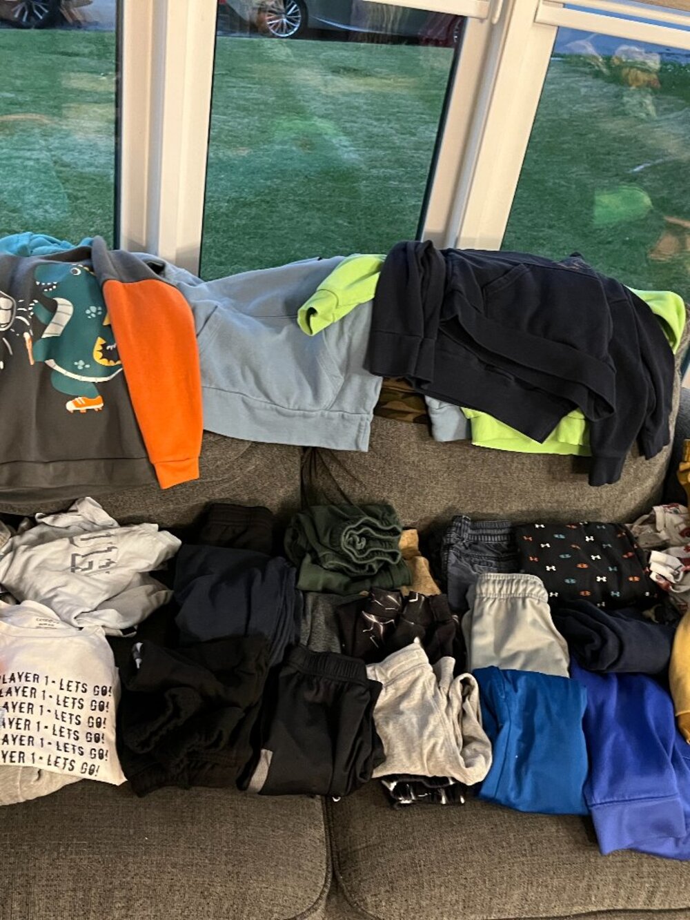 HUGE lot of Boys clothing Size 3T-8 Mixed Brands